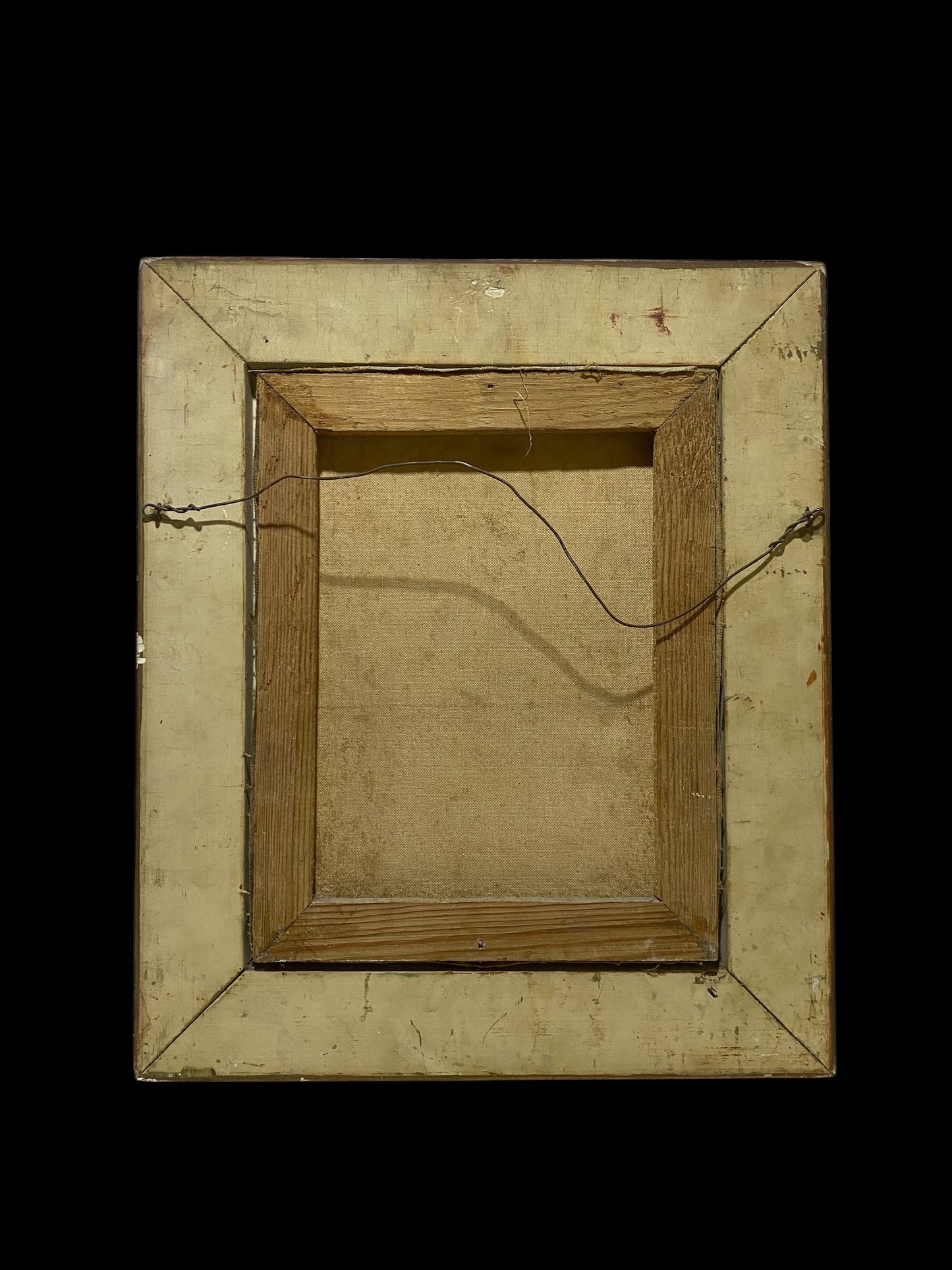 Original Signed Arabic Oil Painting – Hand-Painted on Canvas with Gilded Frame