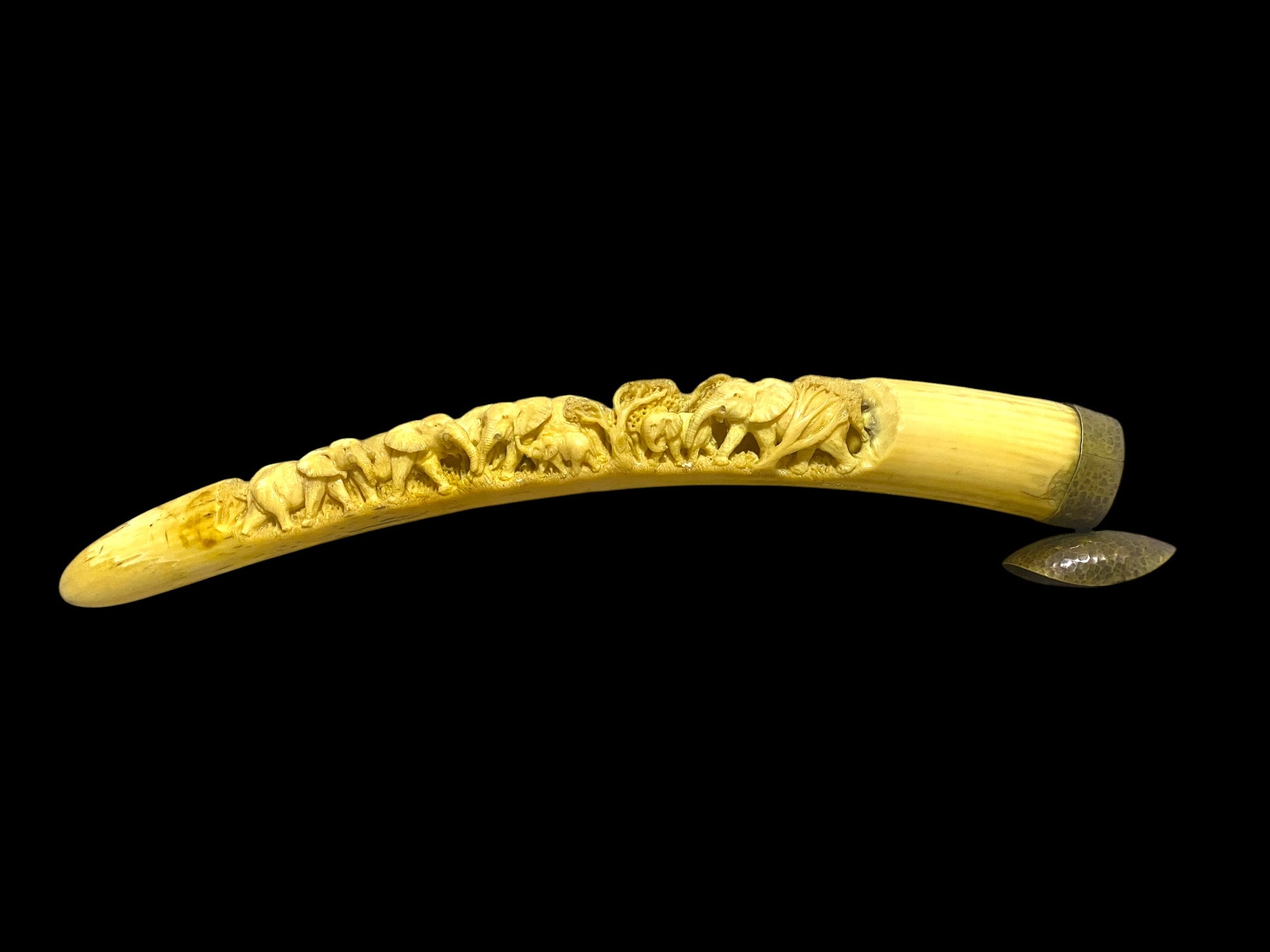 Rare and Exceptional Antique Ivory Masterpiece