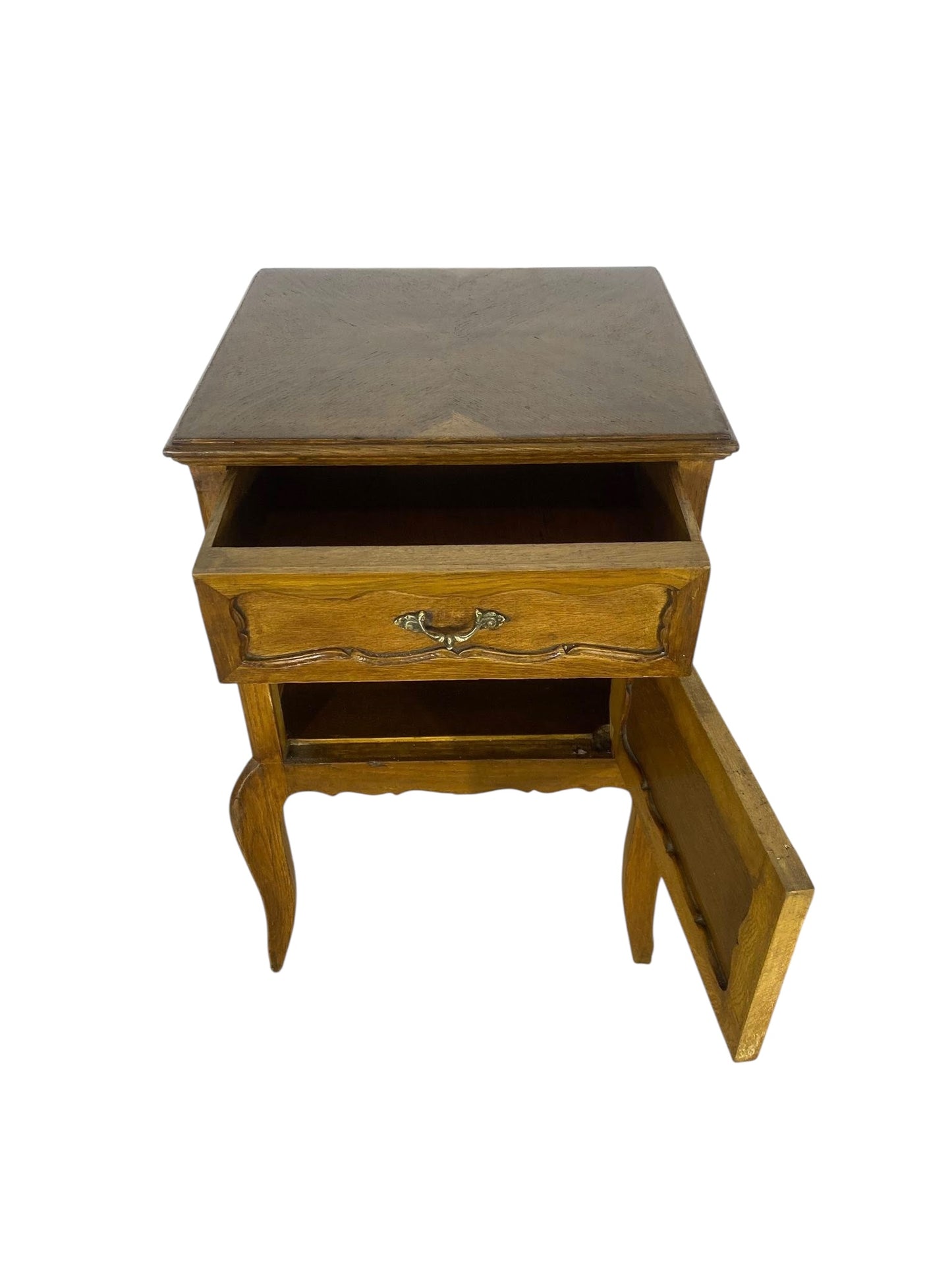 Set of 2 vintage German side tables