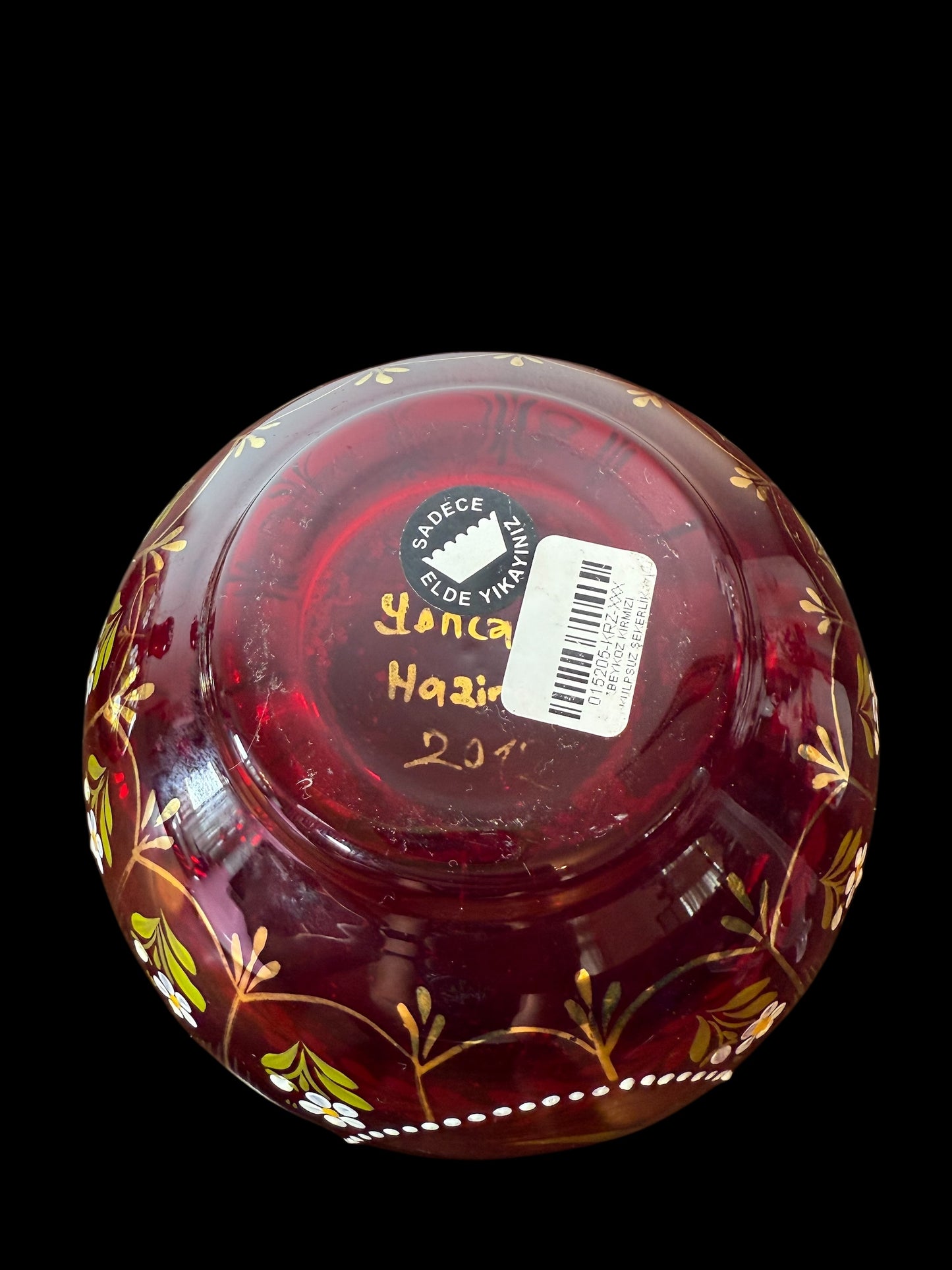 Antique Turkish Bohemian Crystal Bonbonniere – Sultan Selim III Era (1789)