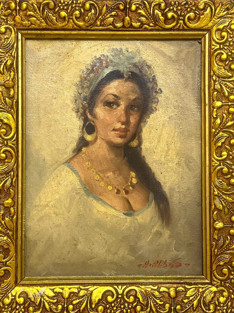 Authentic Arabic Oil Painting – Signed Artwork