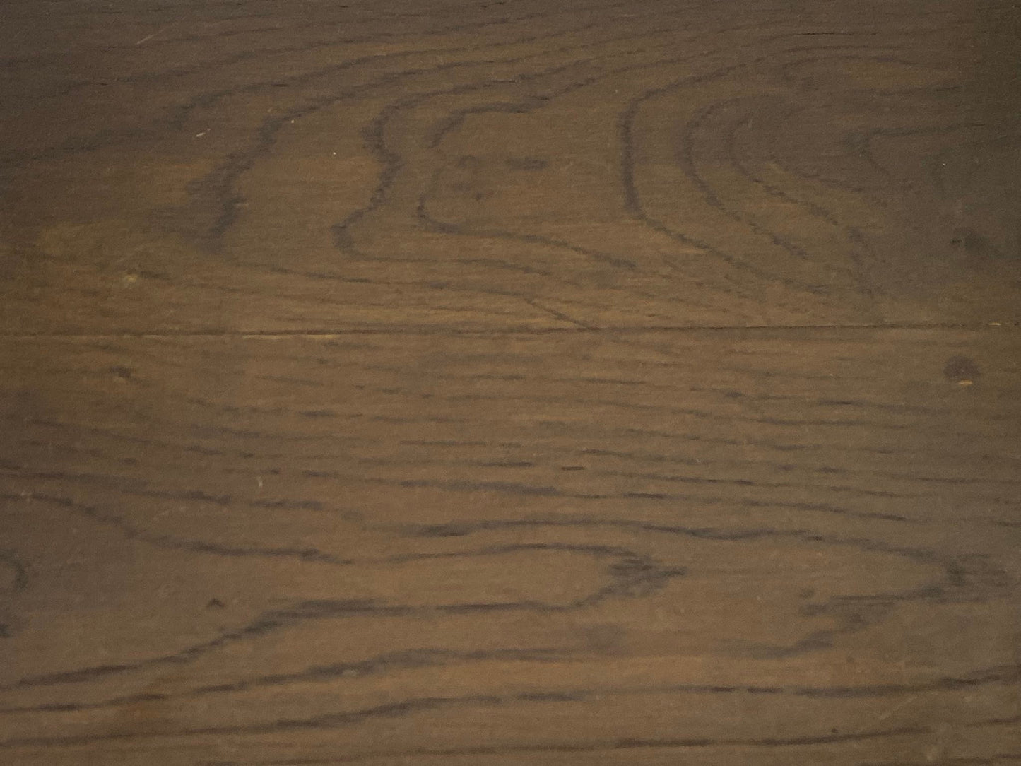 Antique German Oak Side Table – Hand-Turned, Solid Wood