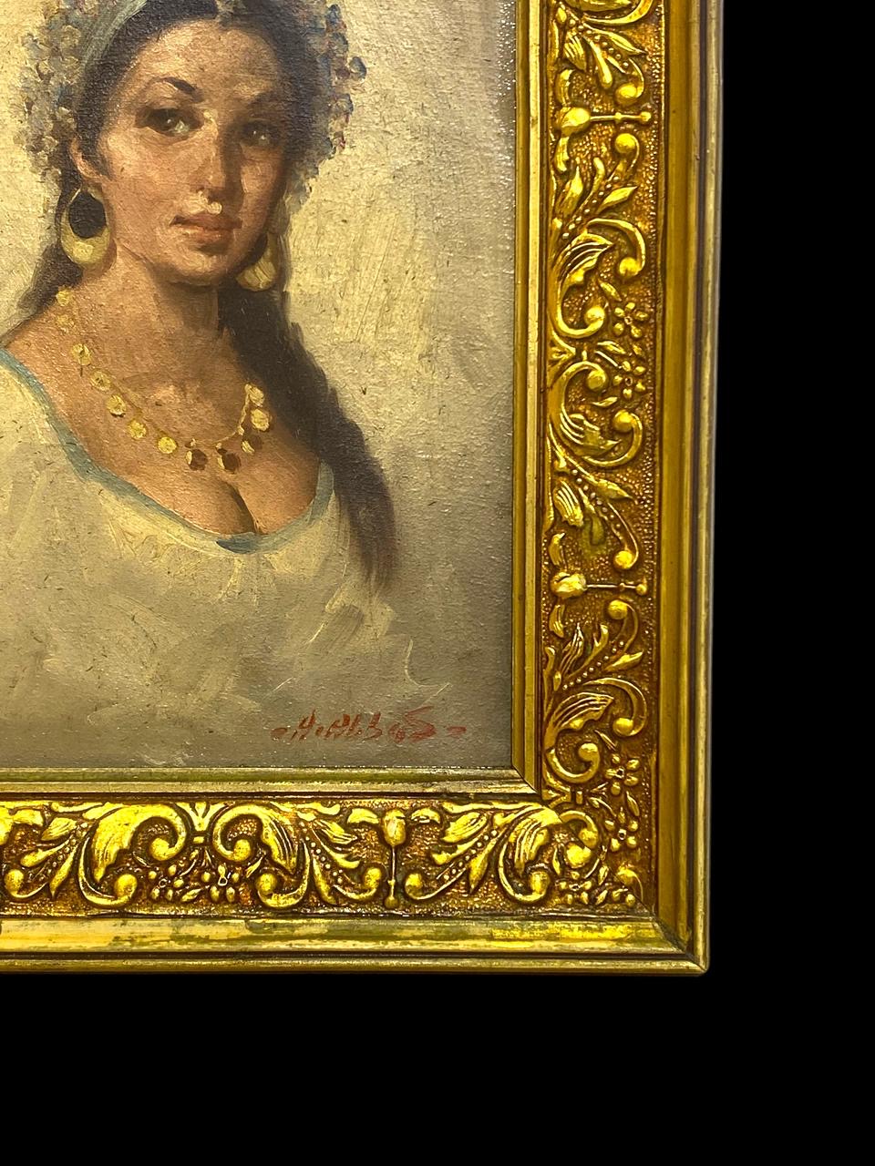 Authentic Arabic Oil Painting – Signed Artwork