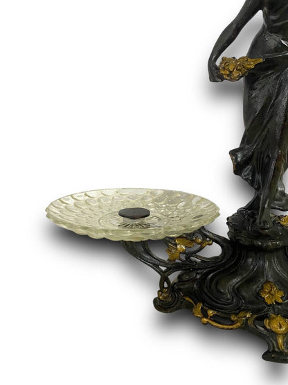 French Semi-Bronze Sculpture