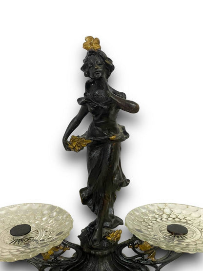 French Semi-Bronze Sculpture