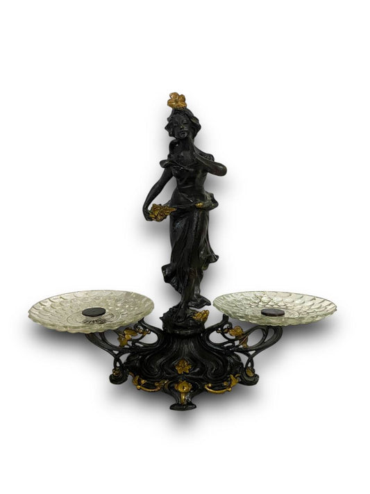 French Semi-Bronze Sculpture