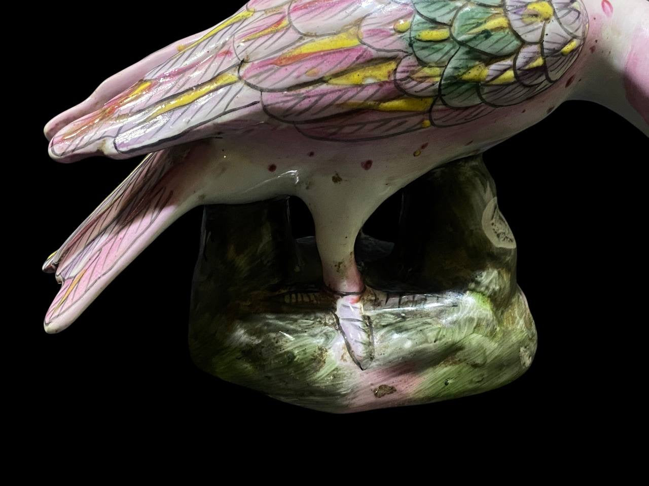 Pair of Chinese Porcelain Doves