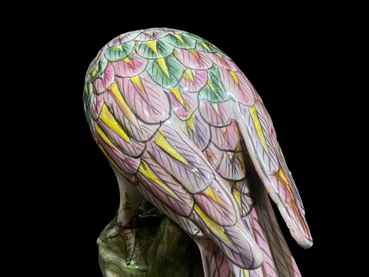 Pair of Chinese Porcelain Doves