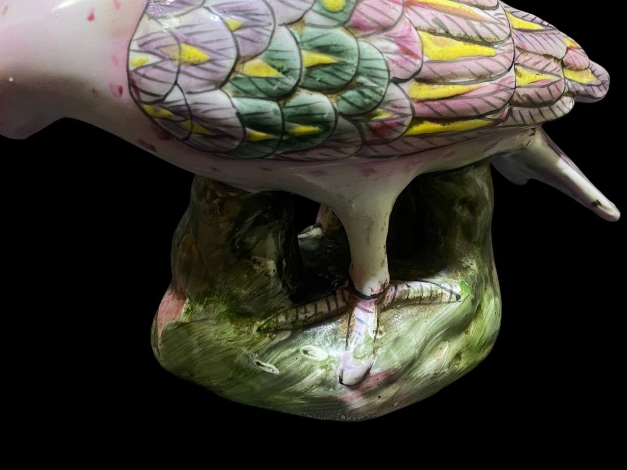 Pair of Chinese Porcelain Doves