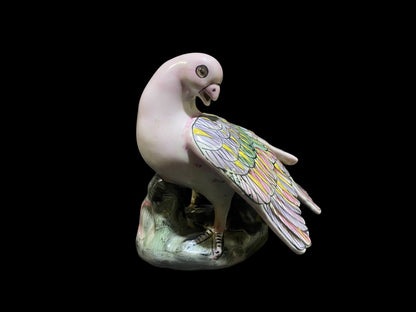 Pair of Chinese Porcelain Doves