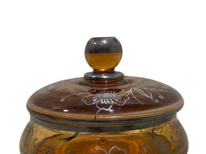 Vintage Silver Bonbonniere bohemian 