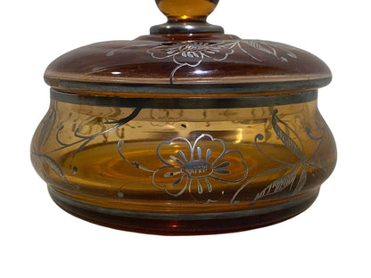 Vintage Silver Bonbonniere bohemian 