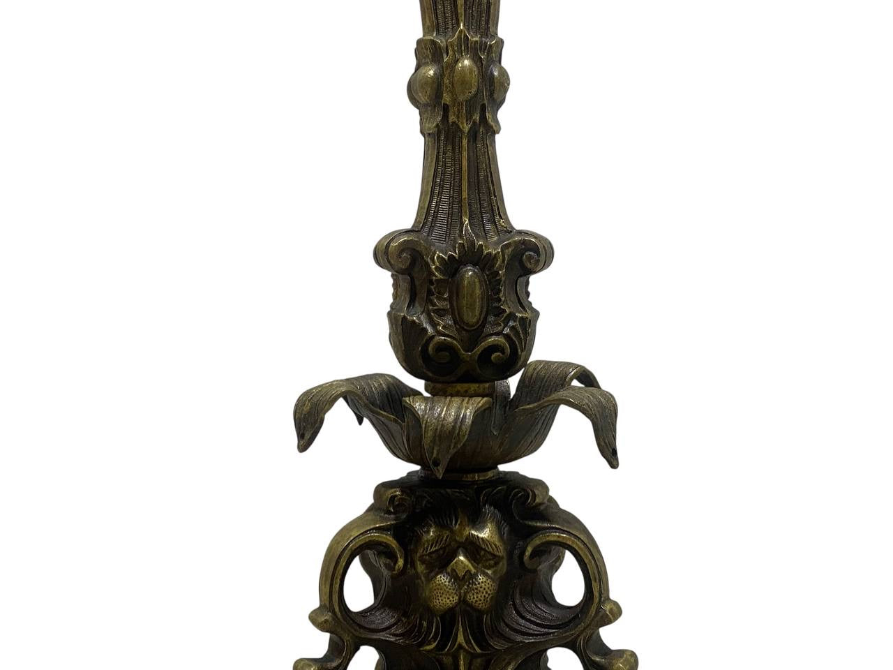 19th C. French Bronze Candelabras