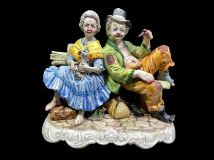 Italian Capodimonte Figurine
