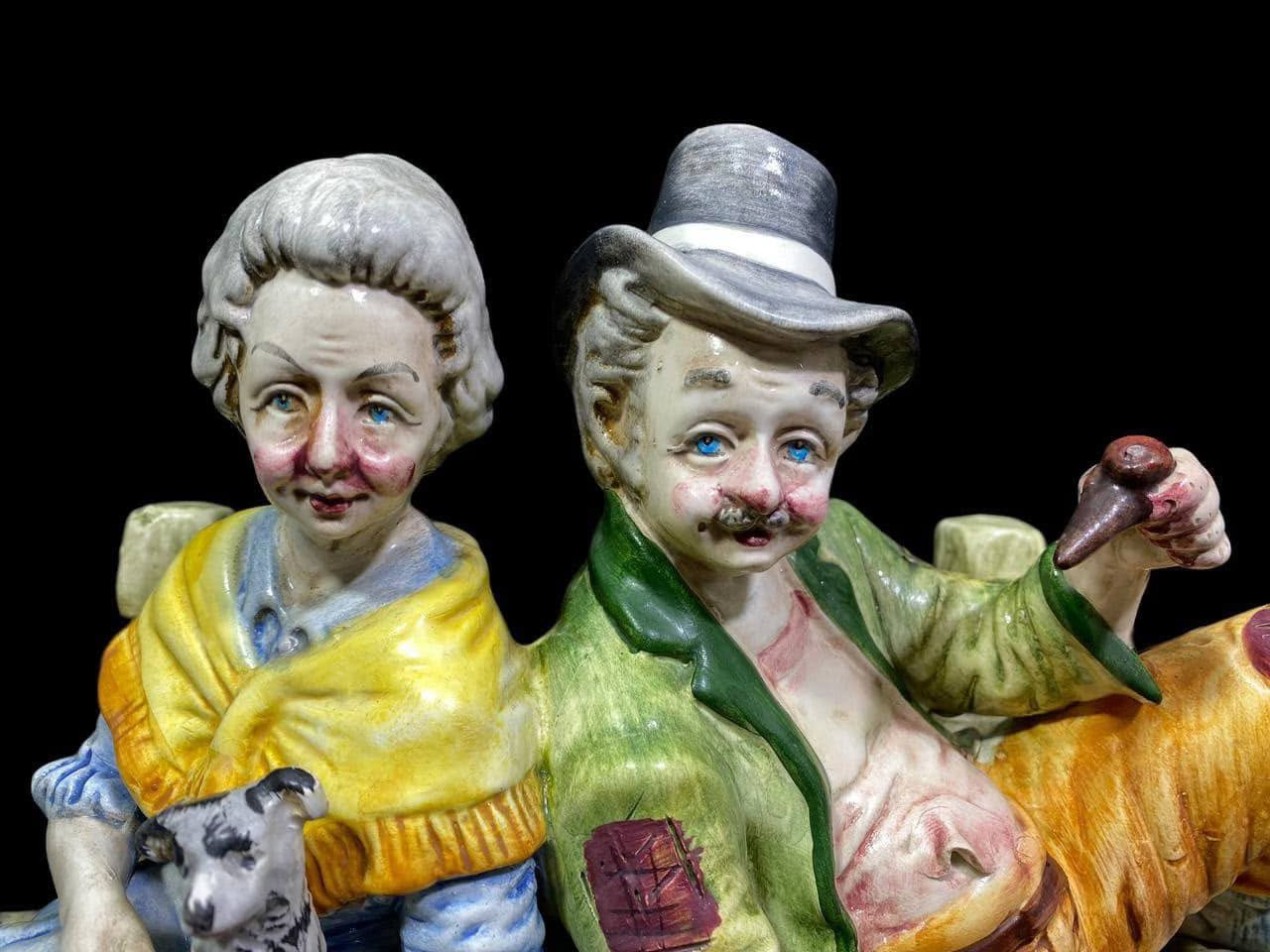 Italian Capodimonte Figurine
