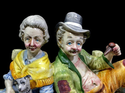 Italian Capodimonte Figurine