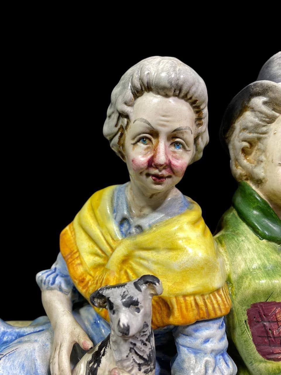 Italian Capodimonte Figurine