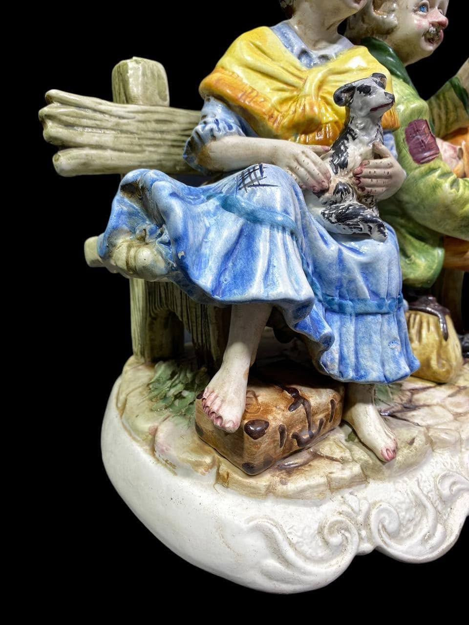 Italian Capodimonte Figurine