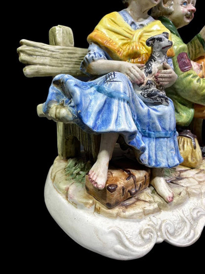 Italian Capodimonte Figurine