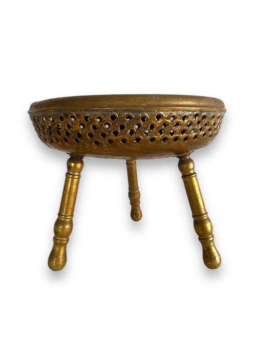 Vintage Brass Footstool