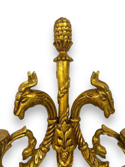 Pair of Antique French Aplique Wall Lights