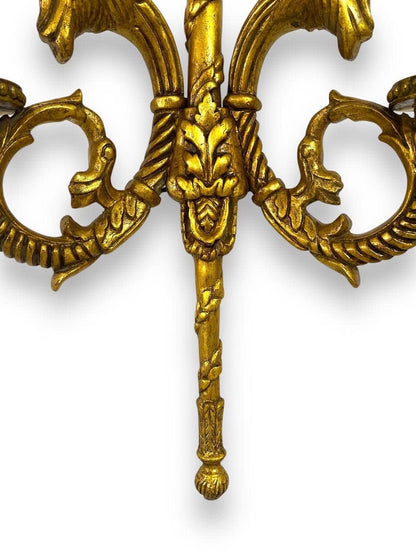 Pair of Antique French Aplique Wall Lights