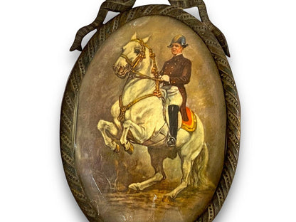 French Miniature with Bronze Frame