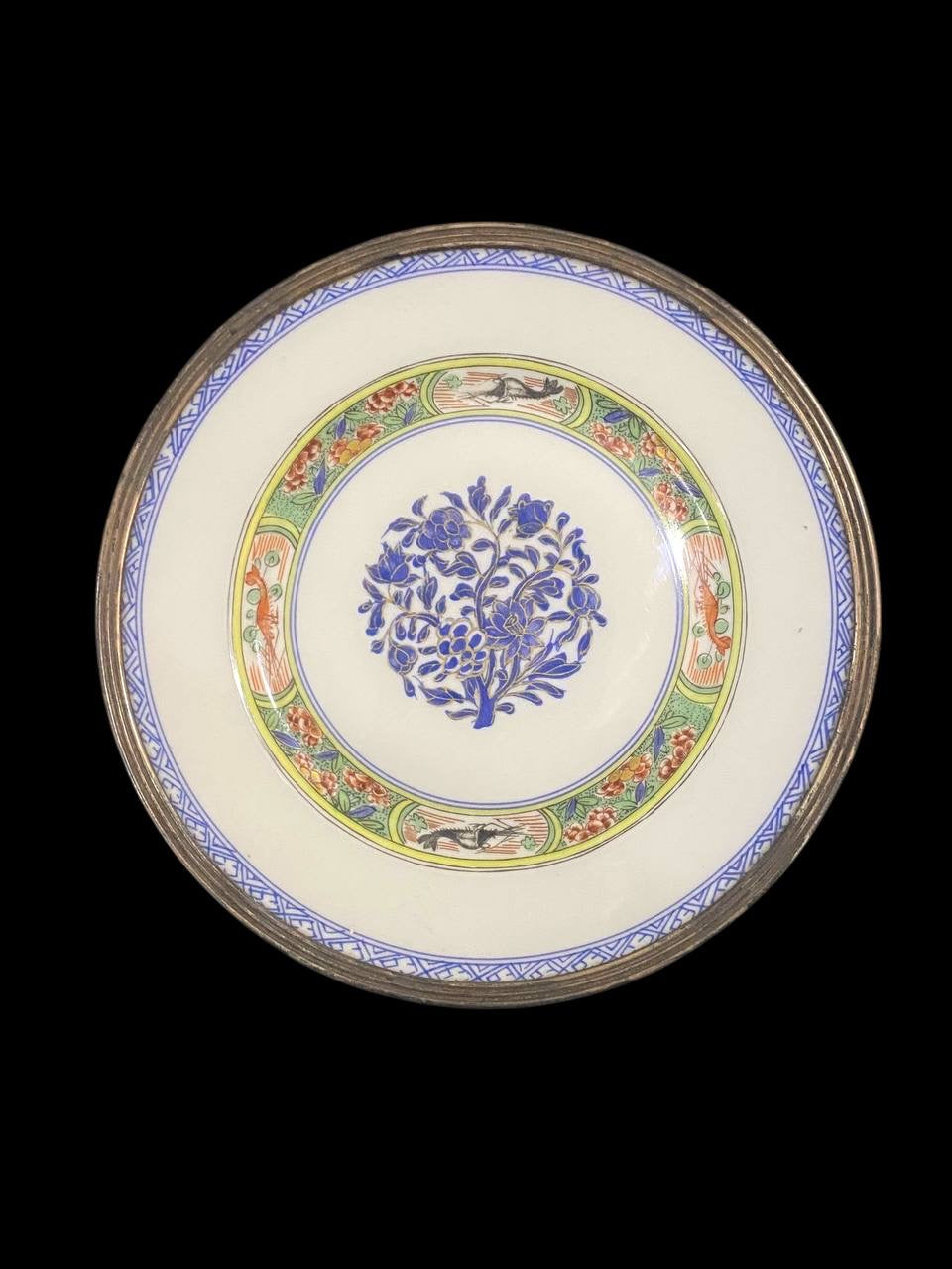 Set of 2 Serving Pieces with Pure Silver Frame