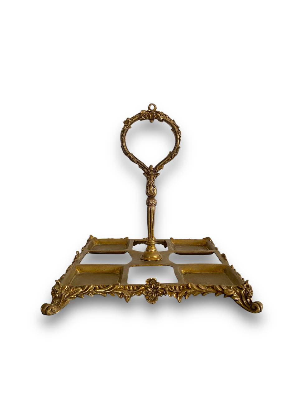 Antique French Bronze Hors d’Oeuvre Server
