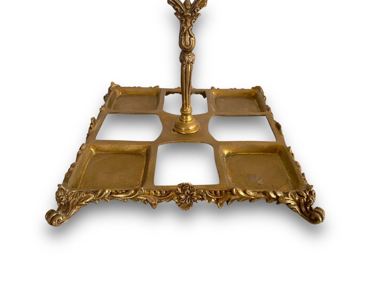 Antique French Bronze Hors d’Oeuvre Server