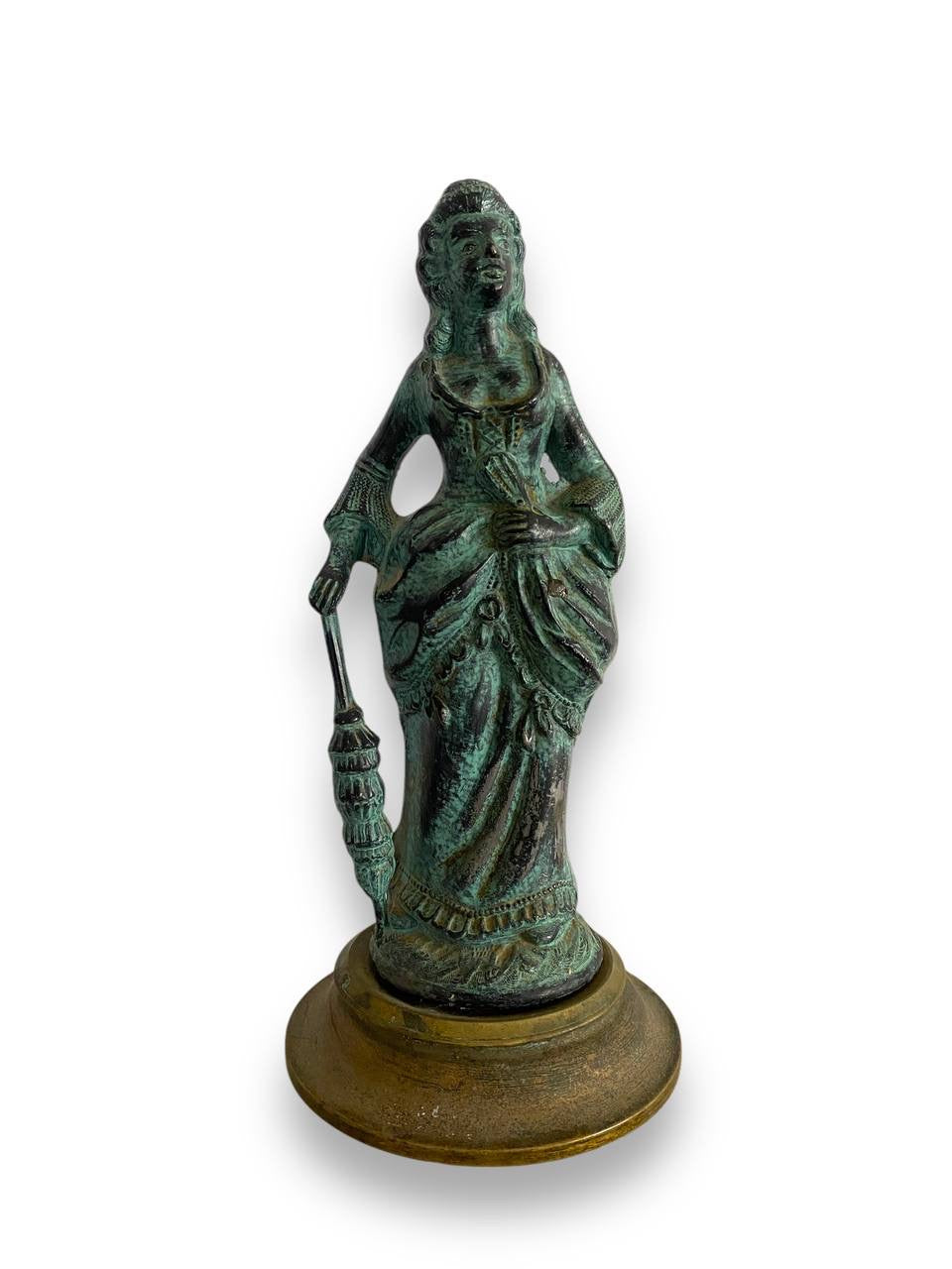 19th-Century Chinese Bronze Figurine