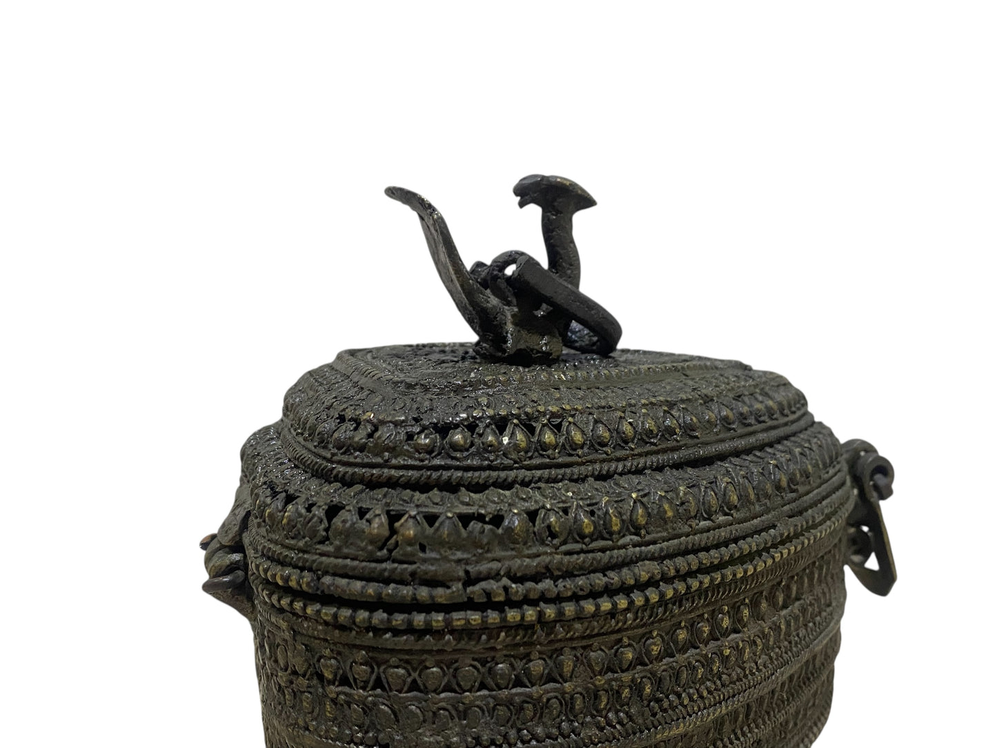 Antique Bronze Incense Burner – Chest Form