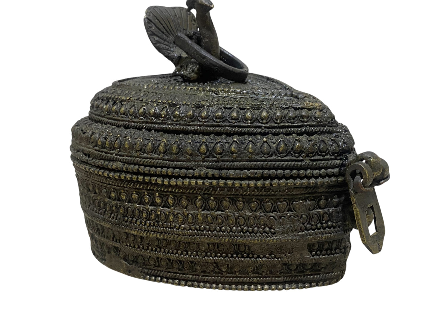 Antique Bronze Incense Burner – Chest Form