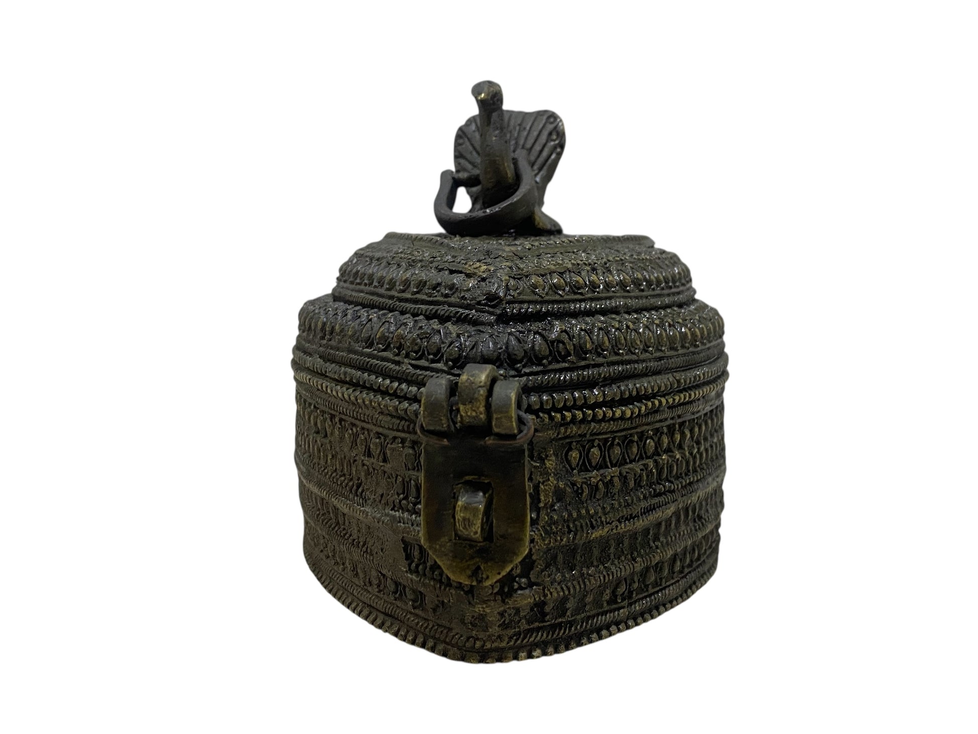 Antique Bronze Incense Burner – Chest Form