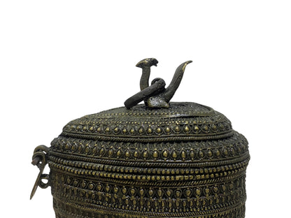 Antique Bronze Incense Burner – Chest Form