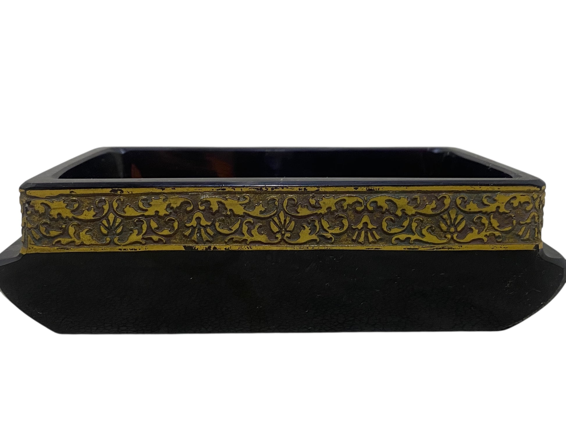 Rare Vintage Moser Karlsbad Glass Box – Signed Bohemian Crystal