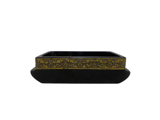 Rare Vintage Moser Karlsbad Glass Box – Signed Bohemian Crystal