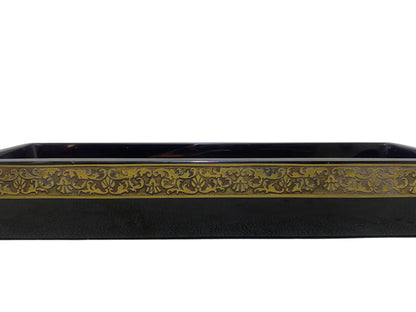 Rare Vintage Moser Karlsbad Glass Box – Signed Bohemian Crystal