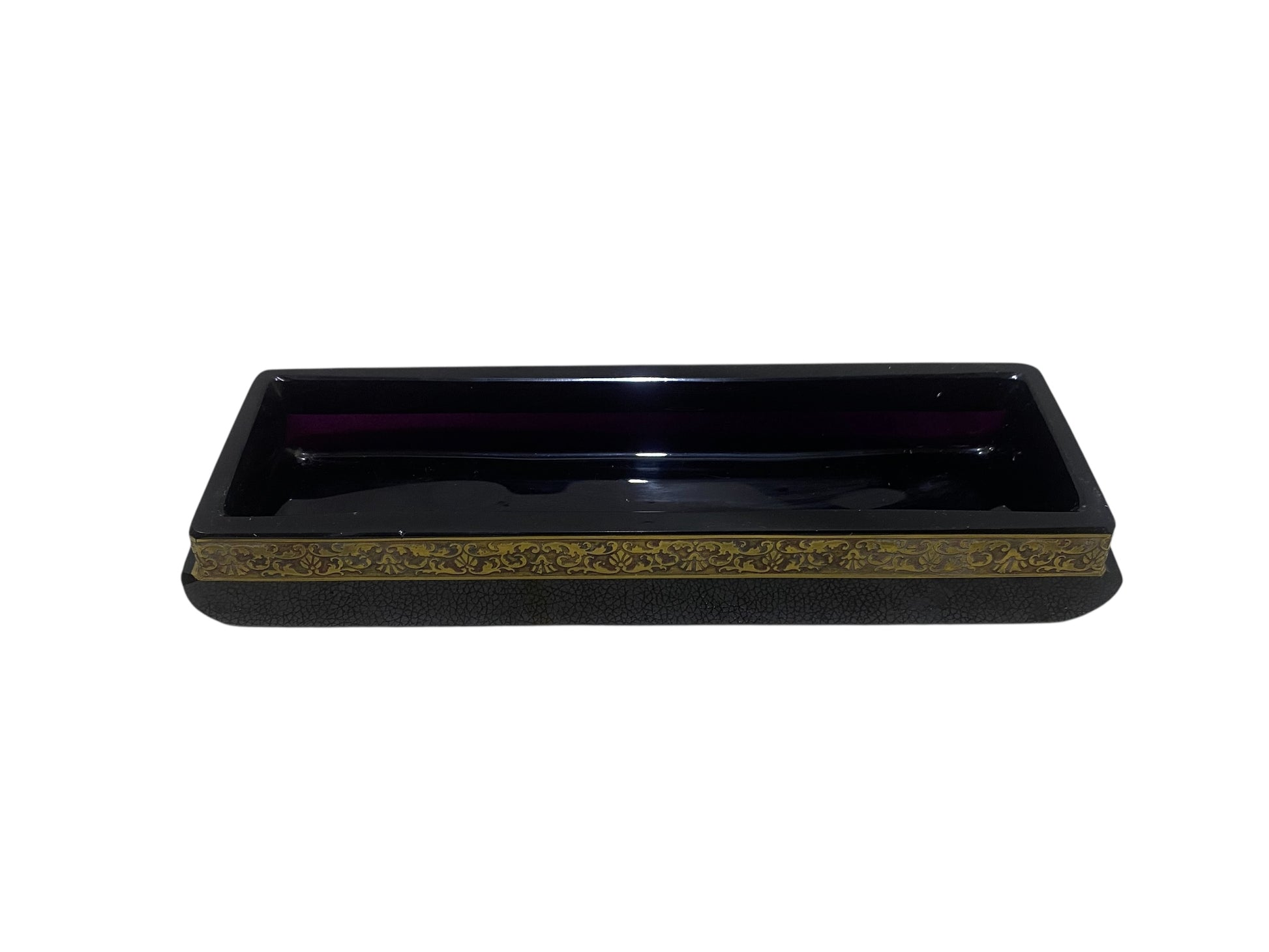 Rare Vintage Moser Karlsbad Glass Box – Signed Bohemian Crystal