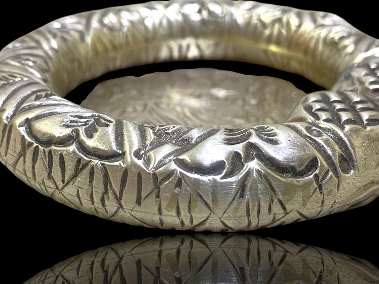 Pure Silver Egyptian Ashtray – Hallmarked (900 Silver)