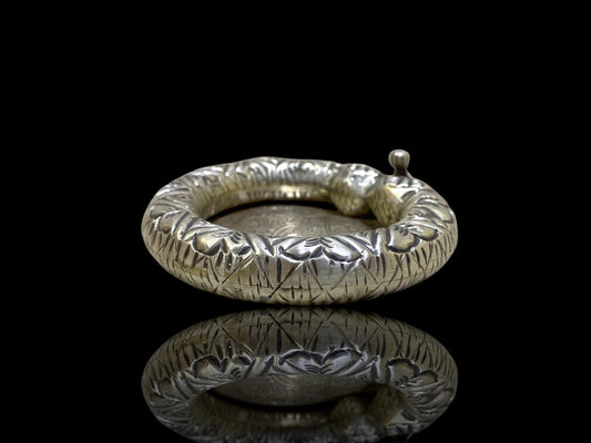 Pure Silver Egyptian Ashtray – Hallmarked (900 Silver)