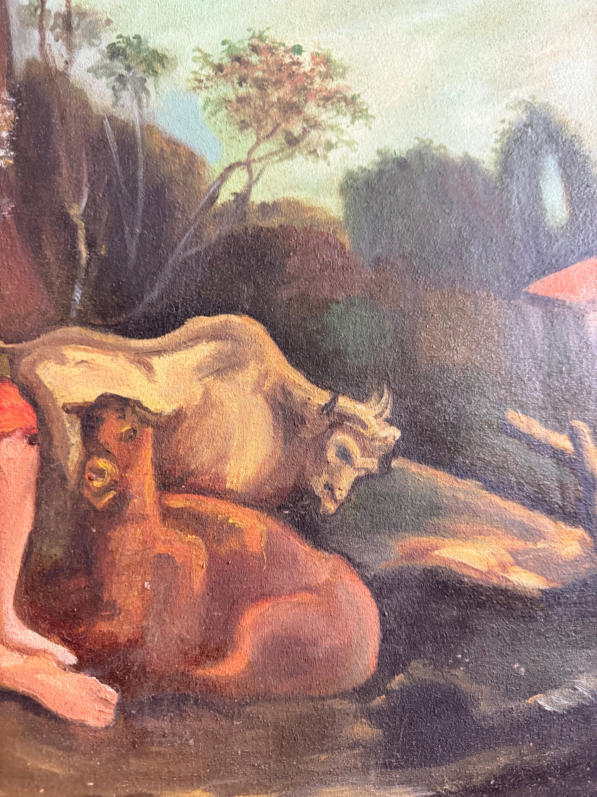 Original French Oil Painting by Pierre Bonnard – Circa 1900