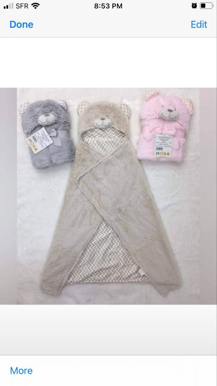 MORA Baby Blanket – Made in Spain – Ultra-Soft Texture