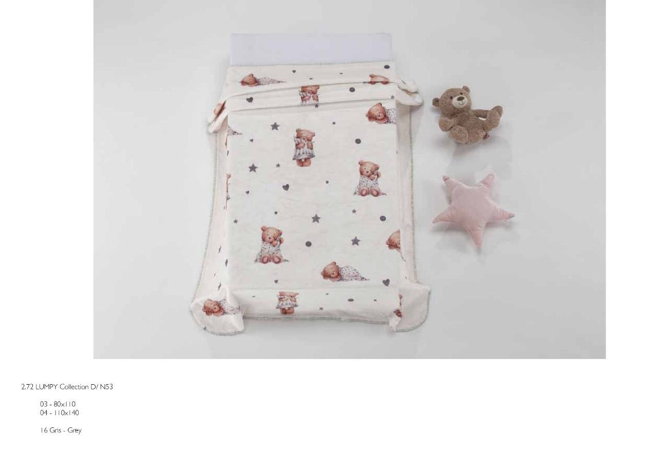 MORA Baby Blanket – Made in Spain – Ultra-Soft Texture