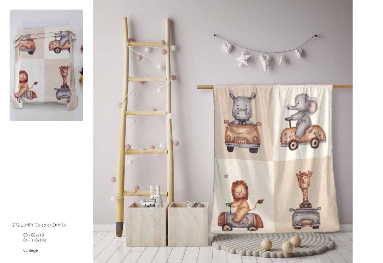 MORA Baby Blanket – Made in Spain – Ultra-Soft Texture