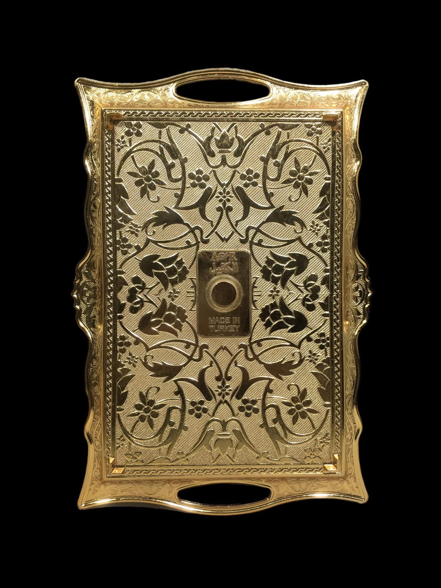 Turkish Serving Set – AGR Brand, Hand-Engraved Semi-Bronze