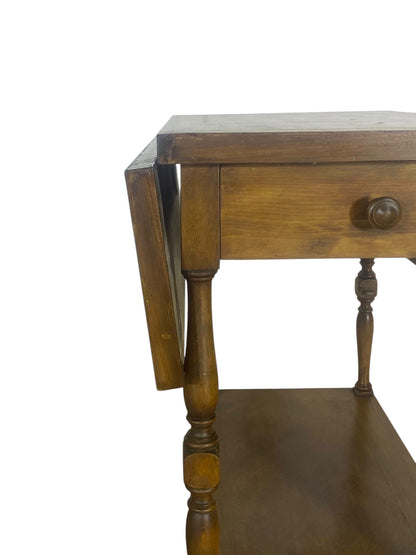 Original English Tea Trolley – Solid Oak