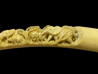 Rare and Exceptional Antique Ivory Masterpiece