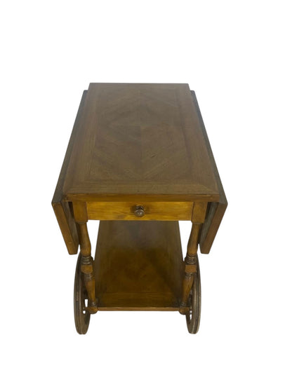 Original English Tea Trolley – Solid Oak