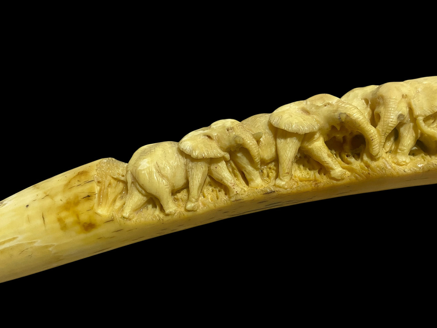Rare and Exceptional Antique Ivory Masterpiece